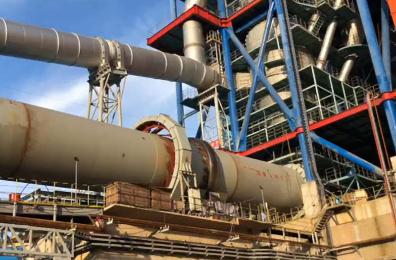 φ4.8×76m新型干法預(yù)分解水泥回轉(zhuǎn)窯